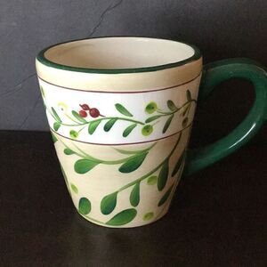 Mug. ￼ By Paula Dean small paint chip missing ￼